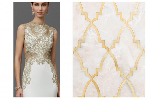 Marchesa Pre Fall 2016- Mosaique